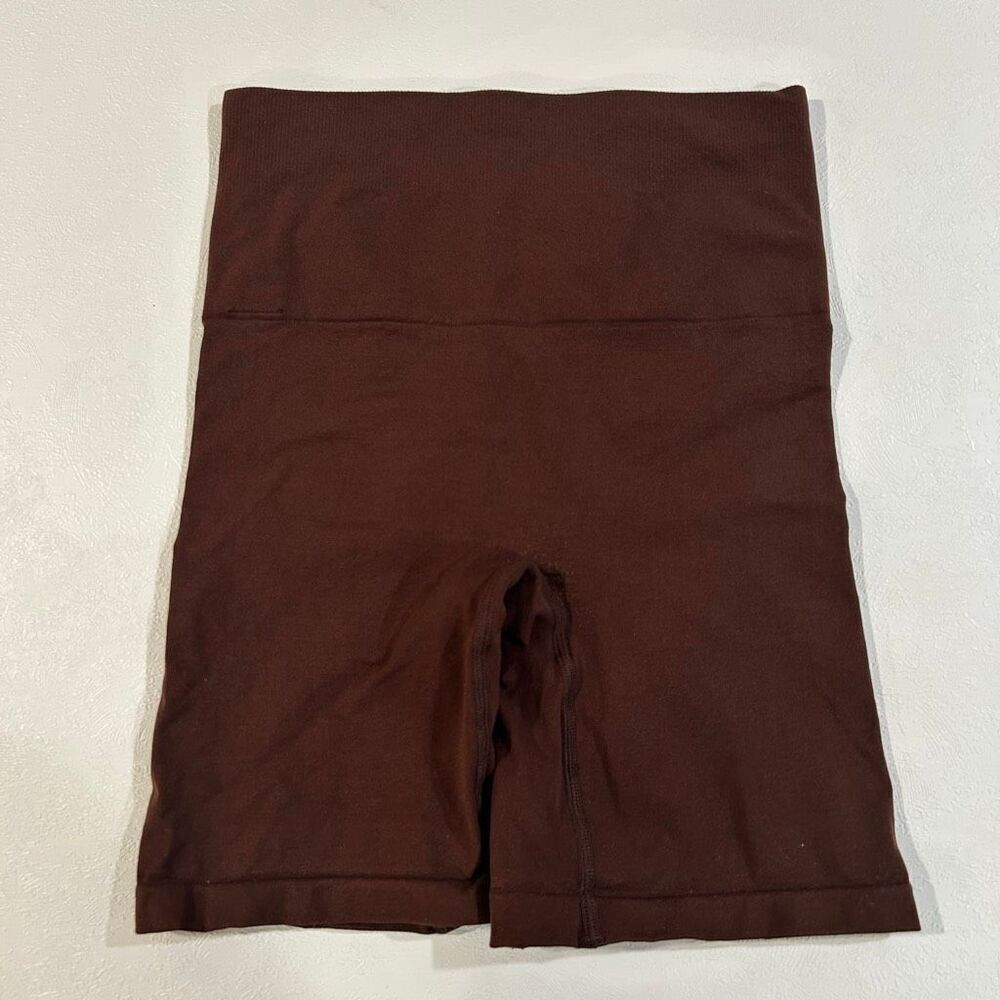 Yitty Seamless Shapewear Shorts Brown High Waist M/L Sculpting